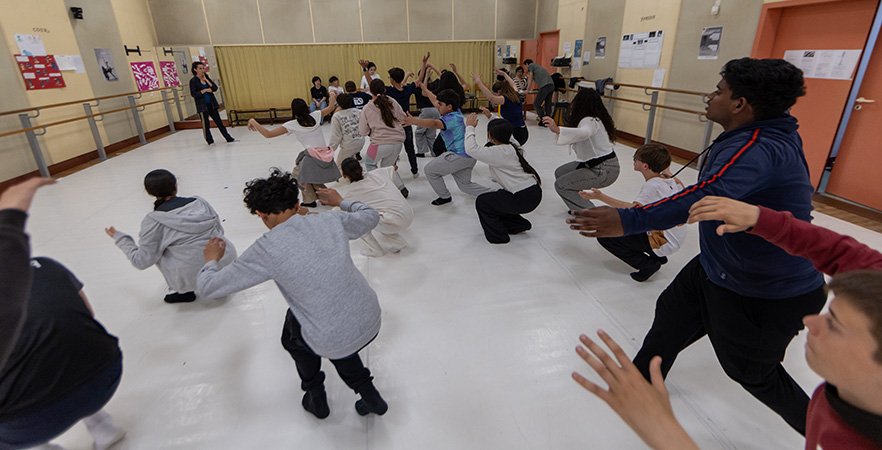 Un souffle artistique dans les couloirs du collège