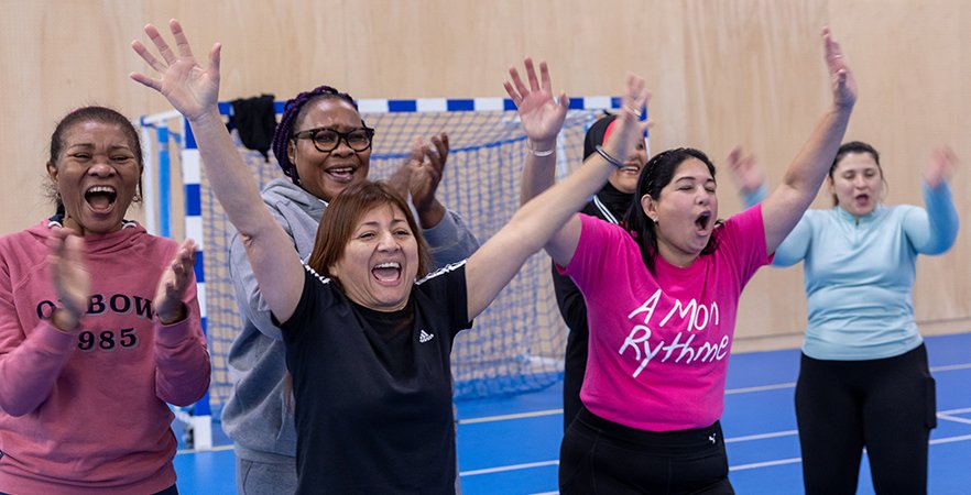 Des séances de sport collectives pour reprendre confiance